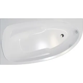 Акриловая ванна 1ACReal Мадрид Щ0000046660 левая 170x95 см на Х-каркасе белый